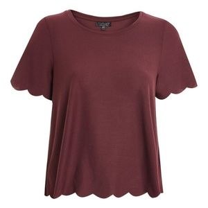 Burgundy T Shirt